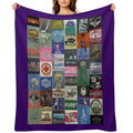 Bella Swan's Eclipse T-shirt Quilt Replica  Twilight Saga Fanart Gift-ready Throw Blanket