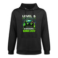 8th Birthday Boy Level 8 Gamer 8 Year Video Game Party Easy Care Hoodie