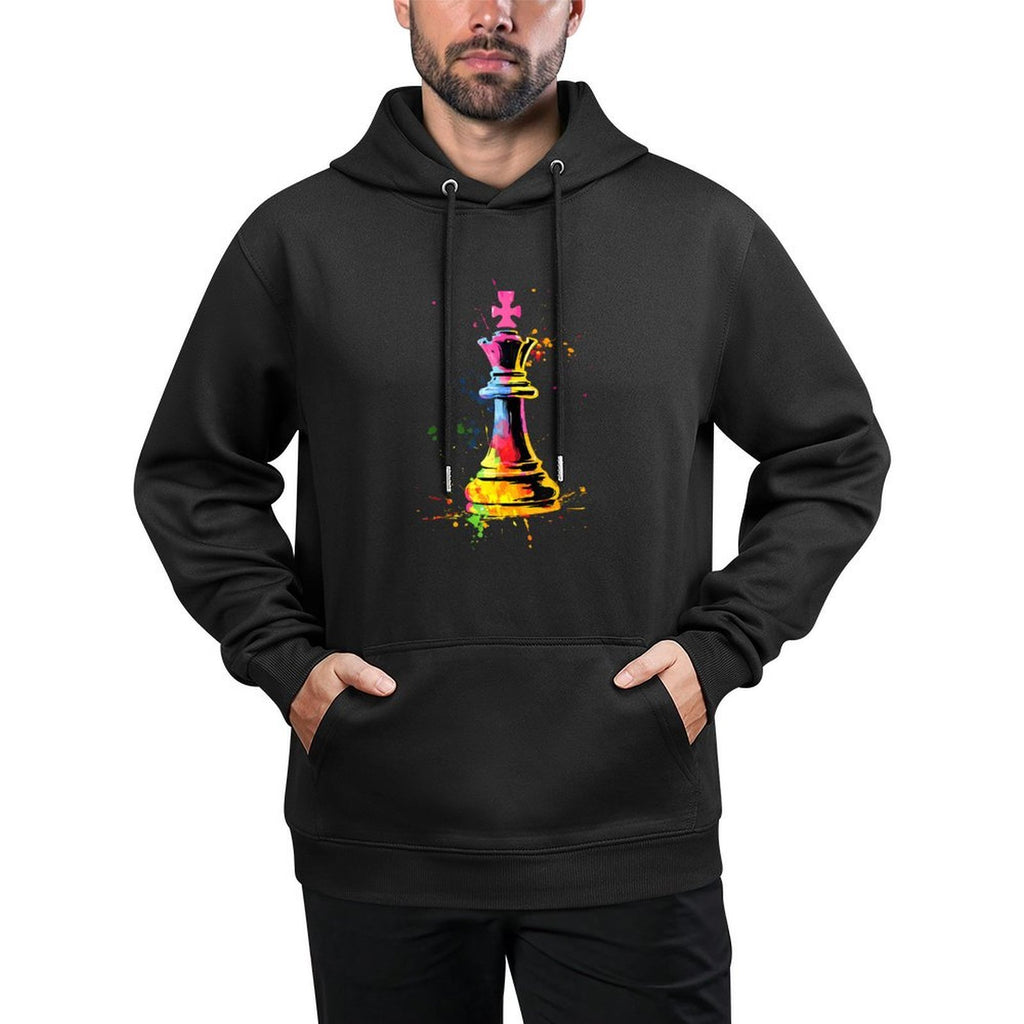 Colorful Chess Piece Chess Player All-Day Comfort Hoodie