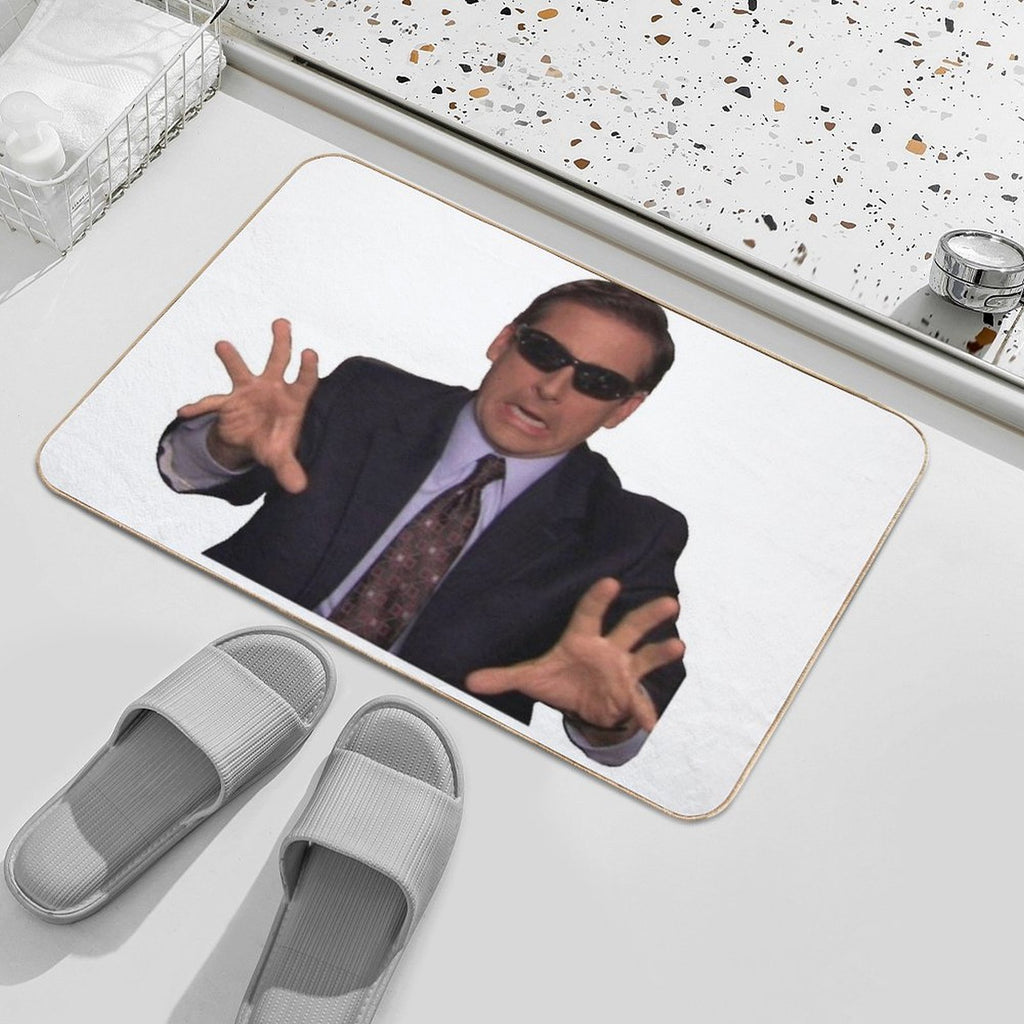 Blind Guy Mcsqueezy - Michael Scott  High-Traffic Bath Mat