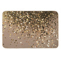 Gold Brown Glam #1 (Photo of Glitter Only - Not Reflective)  Eco-Friendly Bath Mat