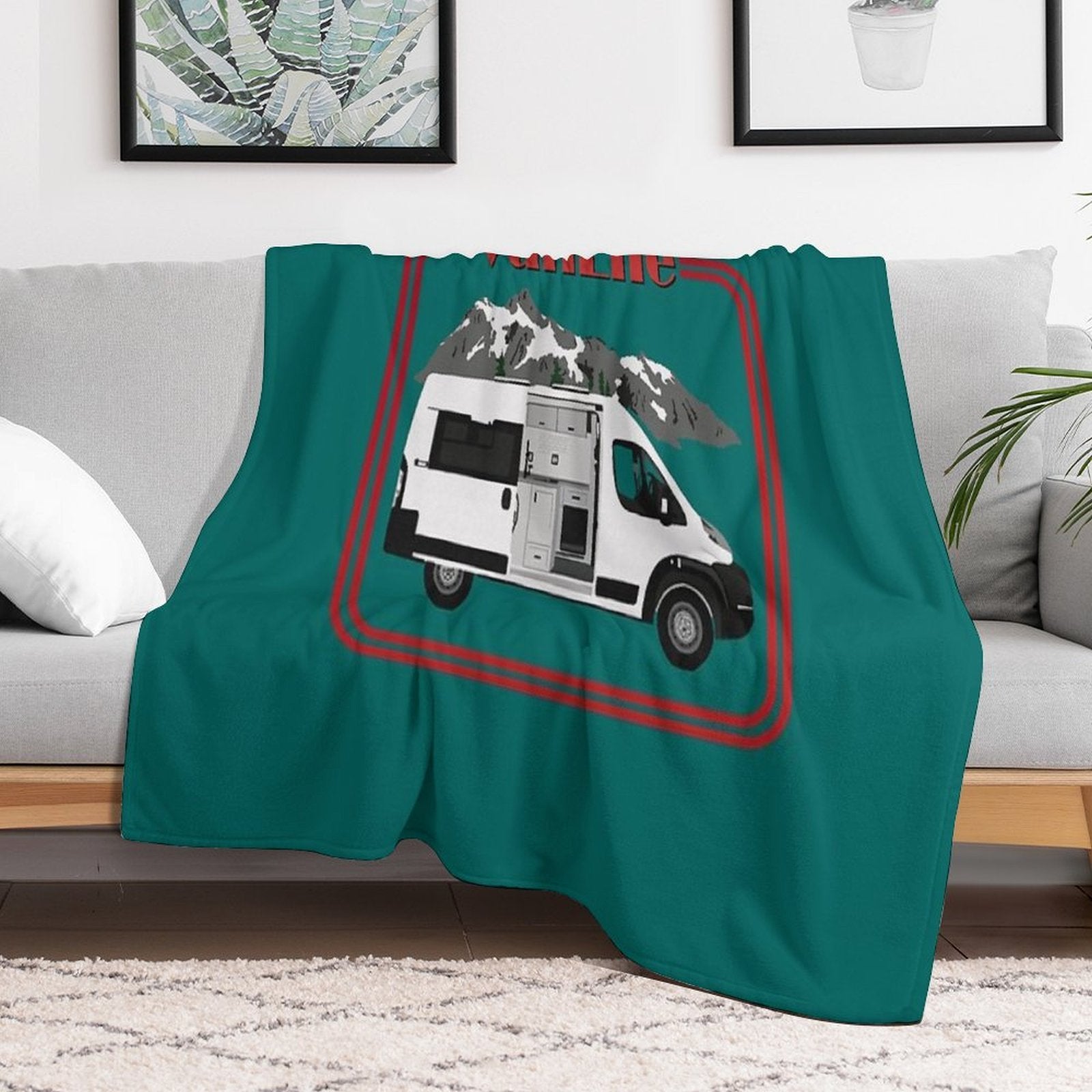 VanLife Lightweight Throw Blanket