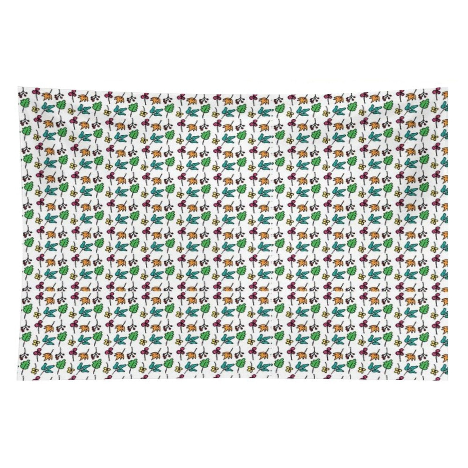 Autumn Leaves Pattern Tapestry