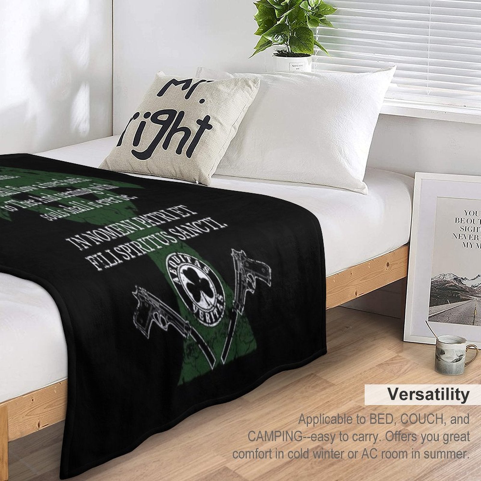 Boondock Saints Prayer All-season Throw Blanket
