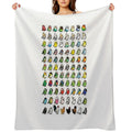 Everybirdy Collection Gift-ready Throw Blanket
