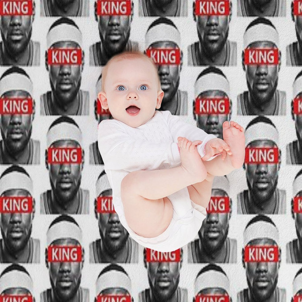 LeBron James - King Anti-pilling Throw Blanket