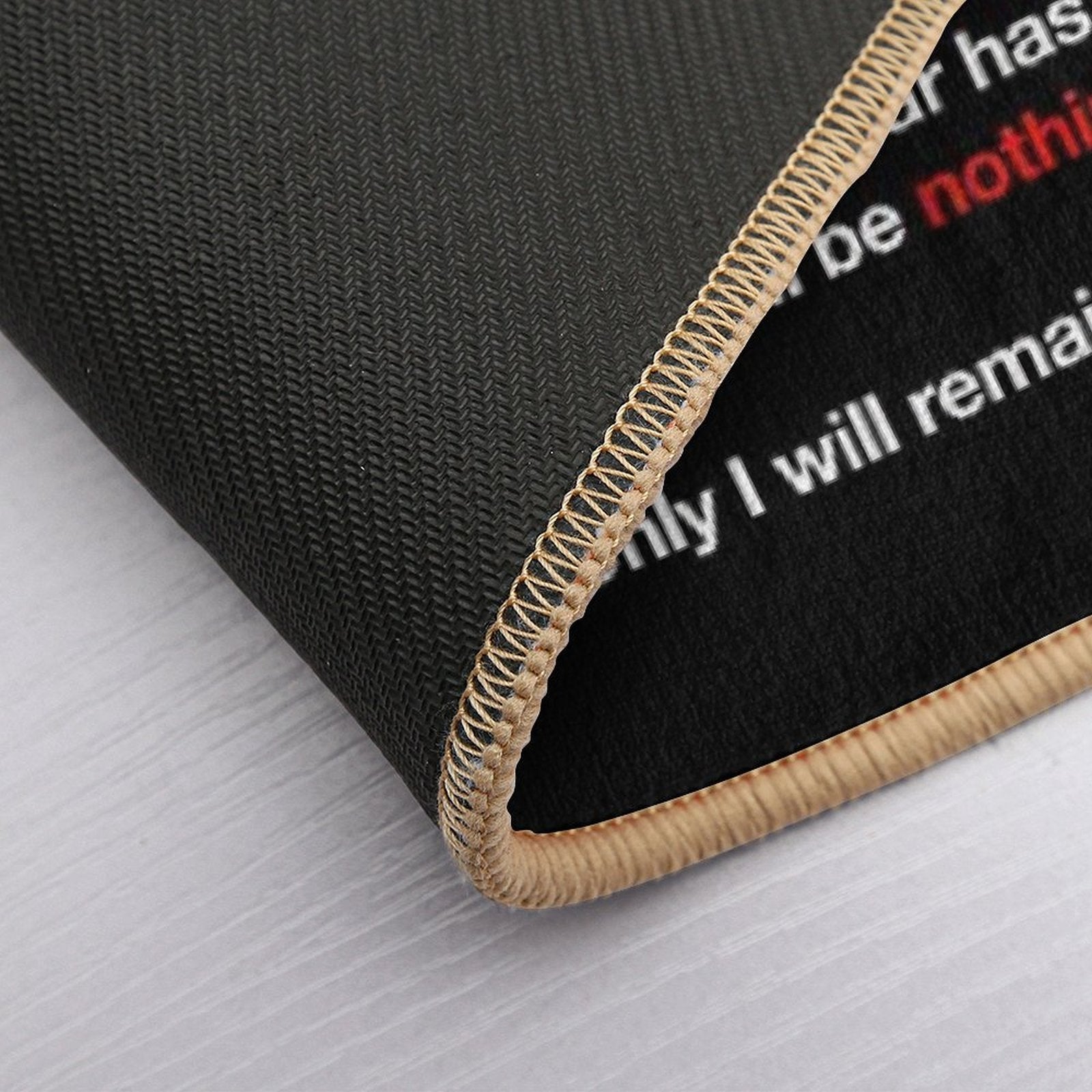 DUNE - Litany Against Fear  Eco-Friendly Bath Mat