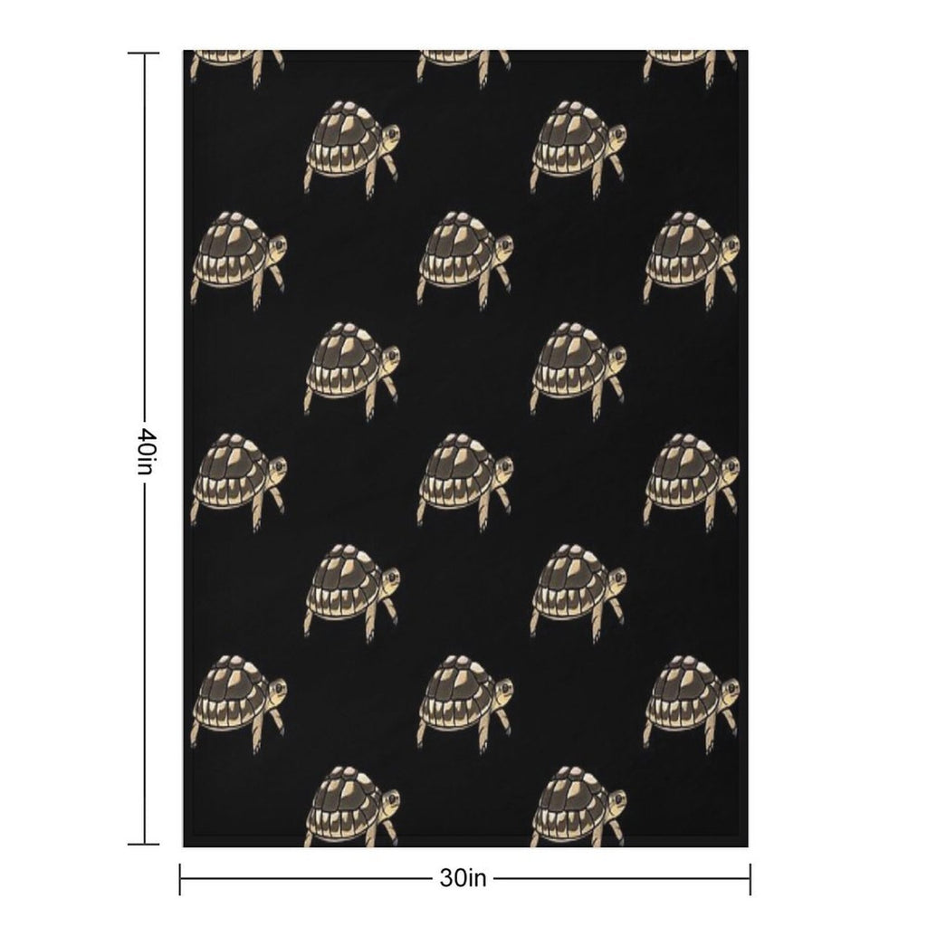 Cute Tortoise for Tortoise Lovers Machine-washable Throw Blanket
