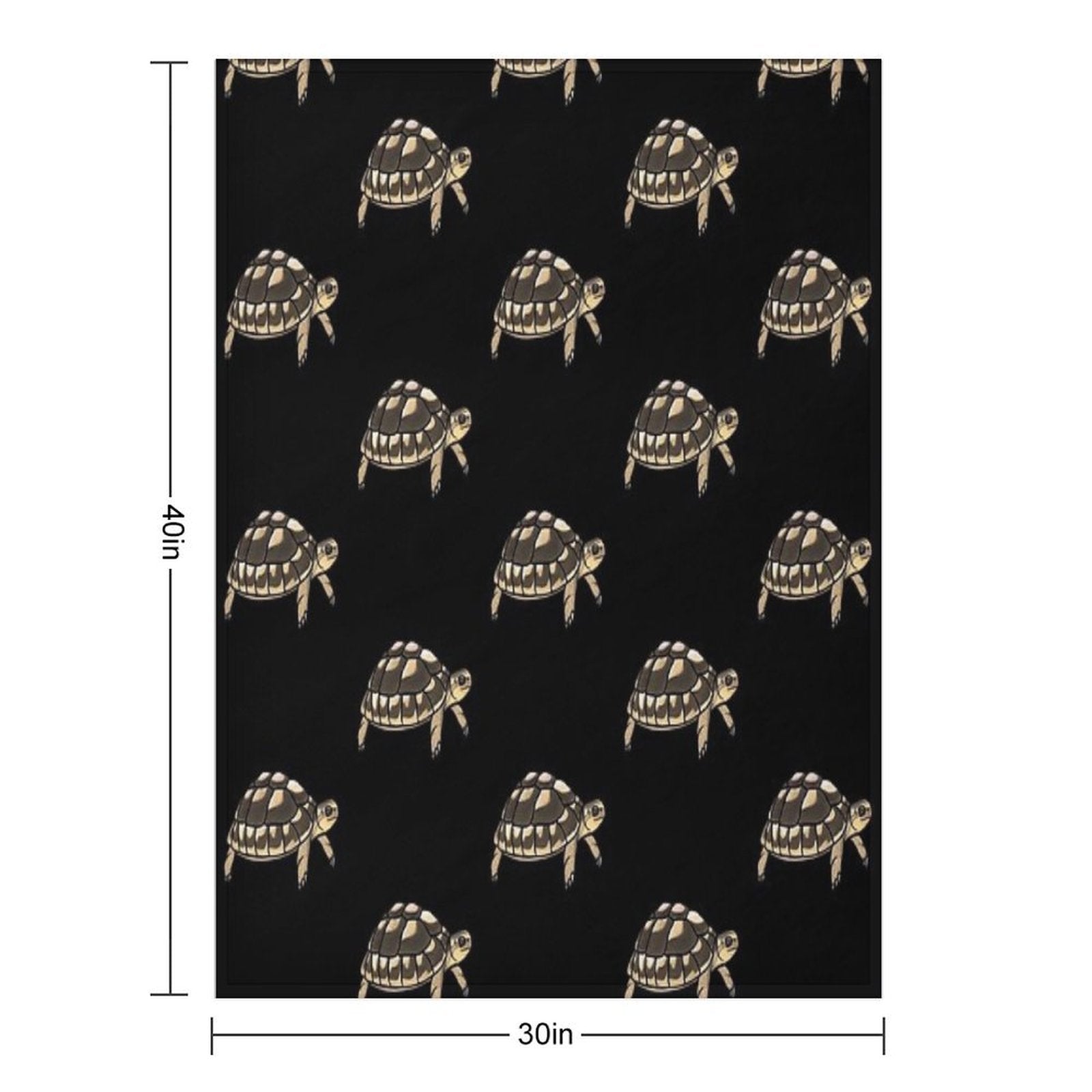Cute Tortoise for Tortoise Lovers Machine-washable Throw Blanket
