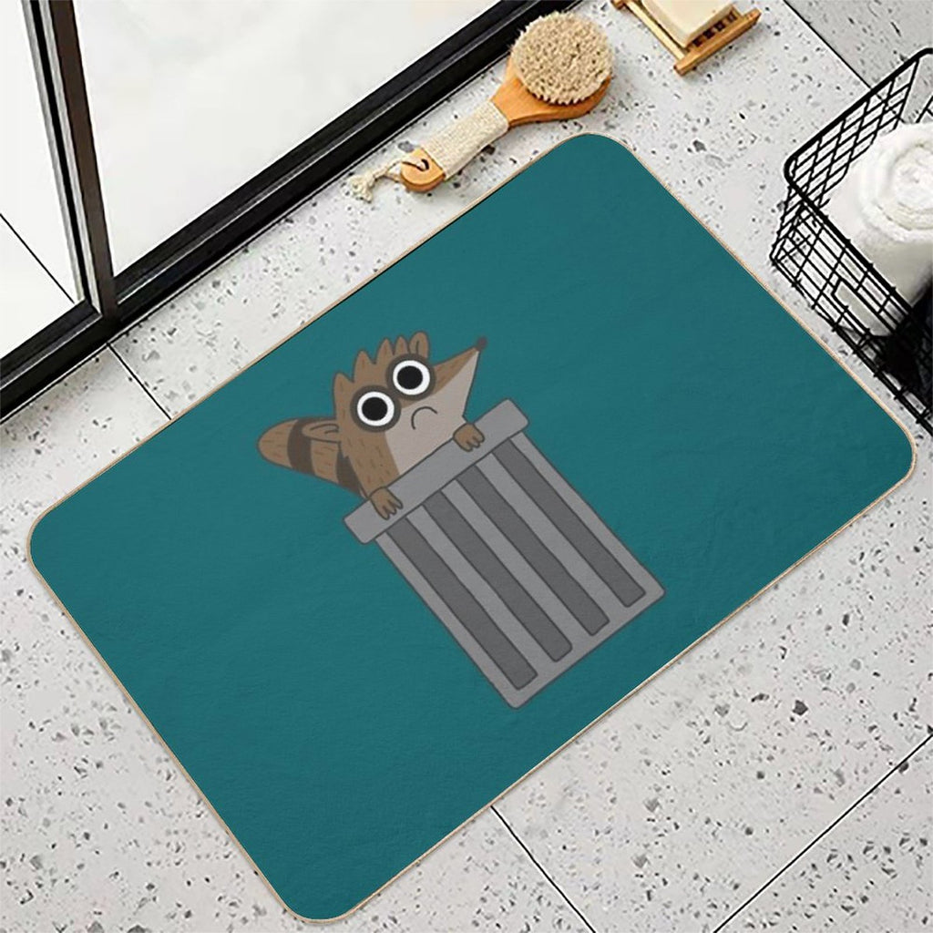 Rigby from Regular Show  Anti-Trip Bath Mat