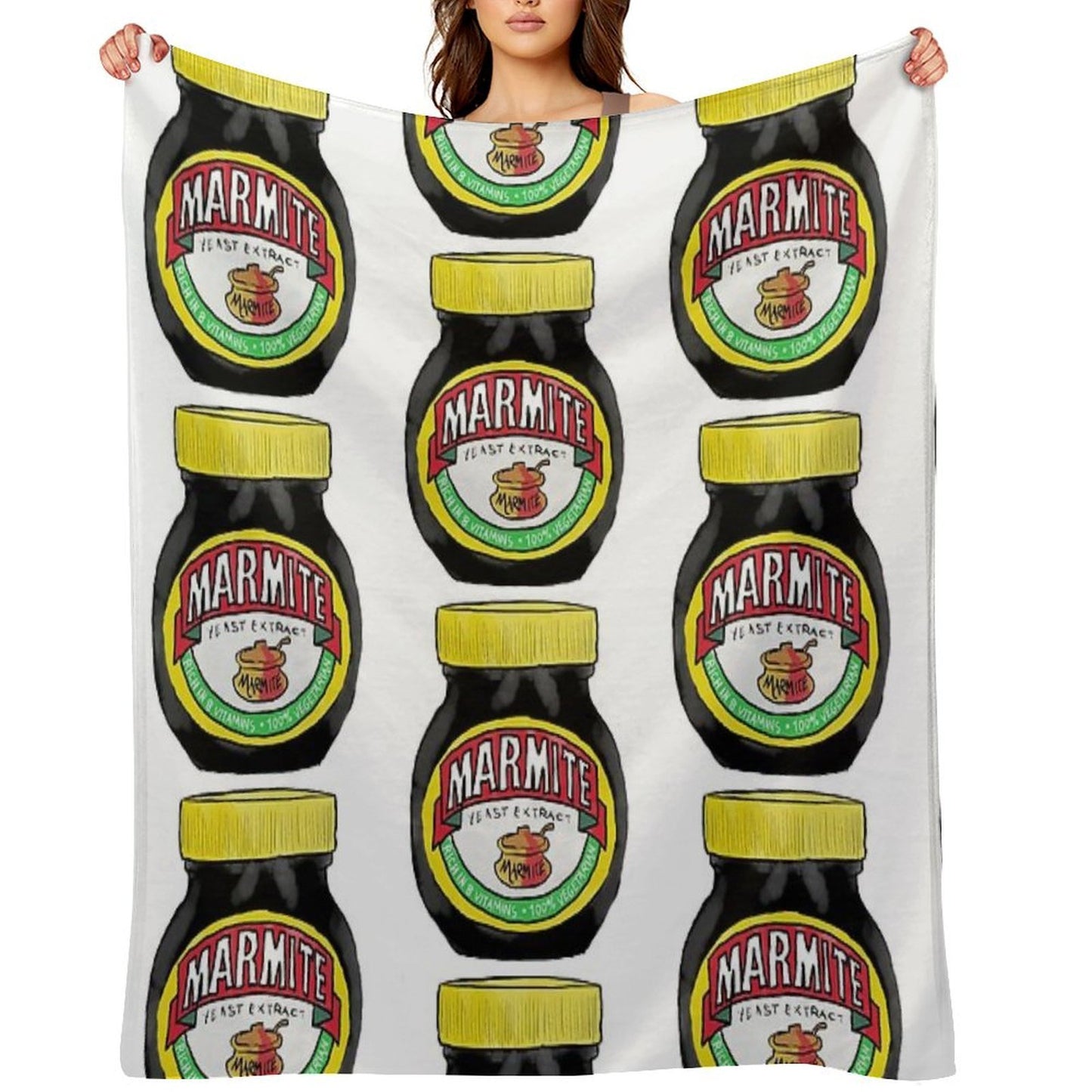 Marmite Comfort Throw Blanket