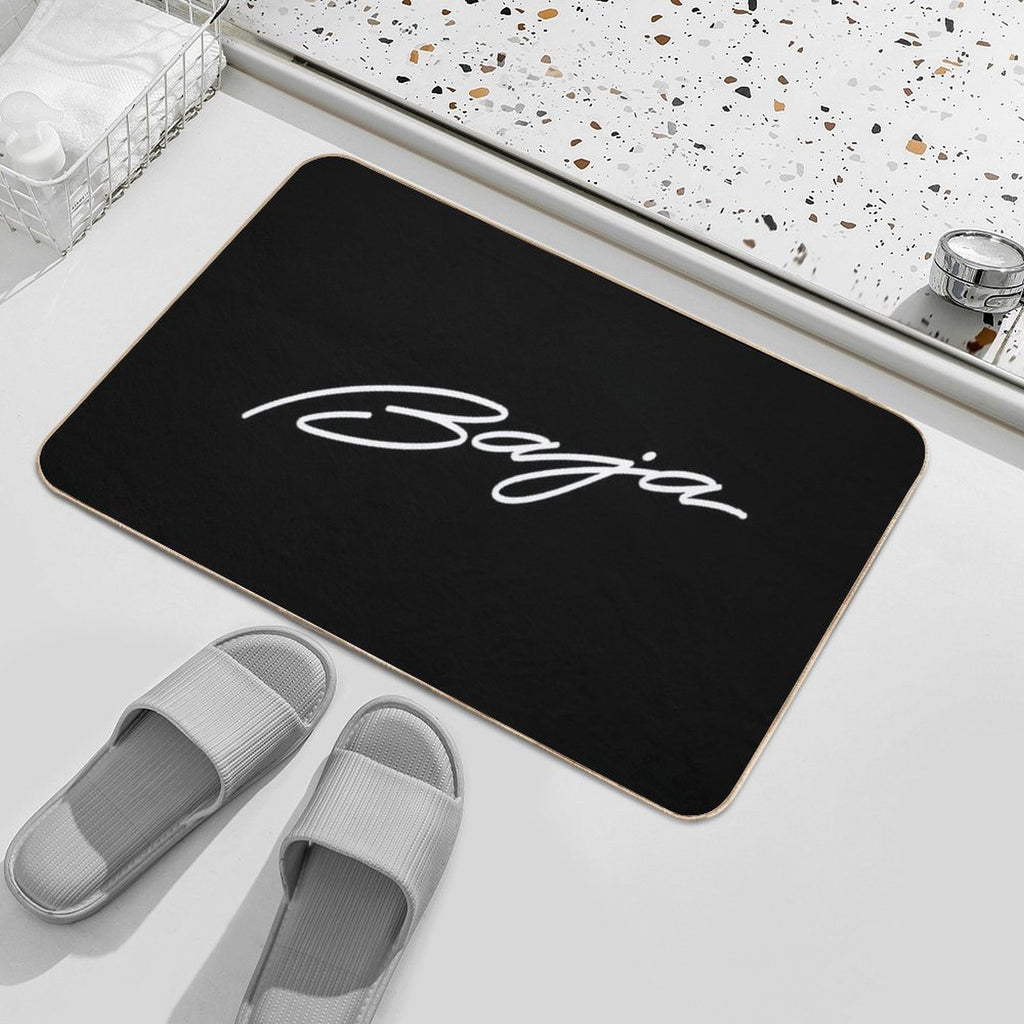 Baja Symbol  Odorless Bath Mat