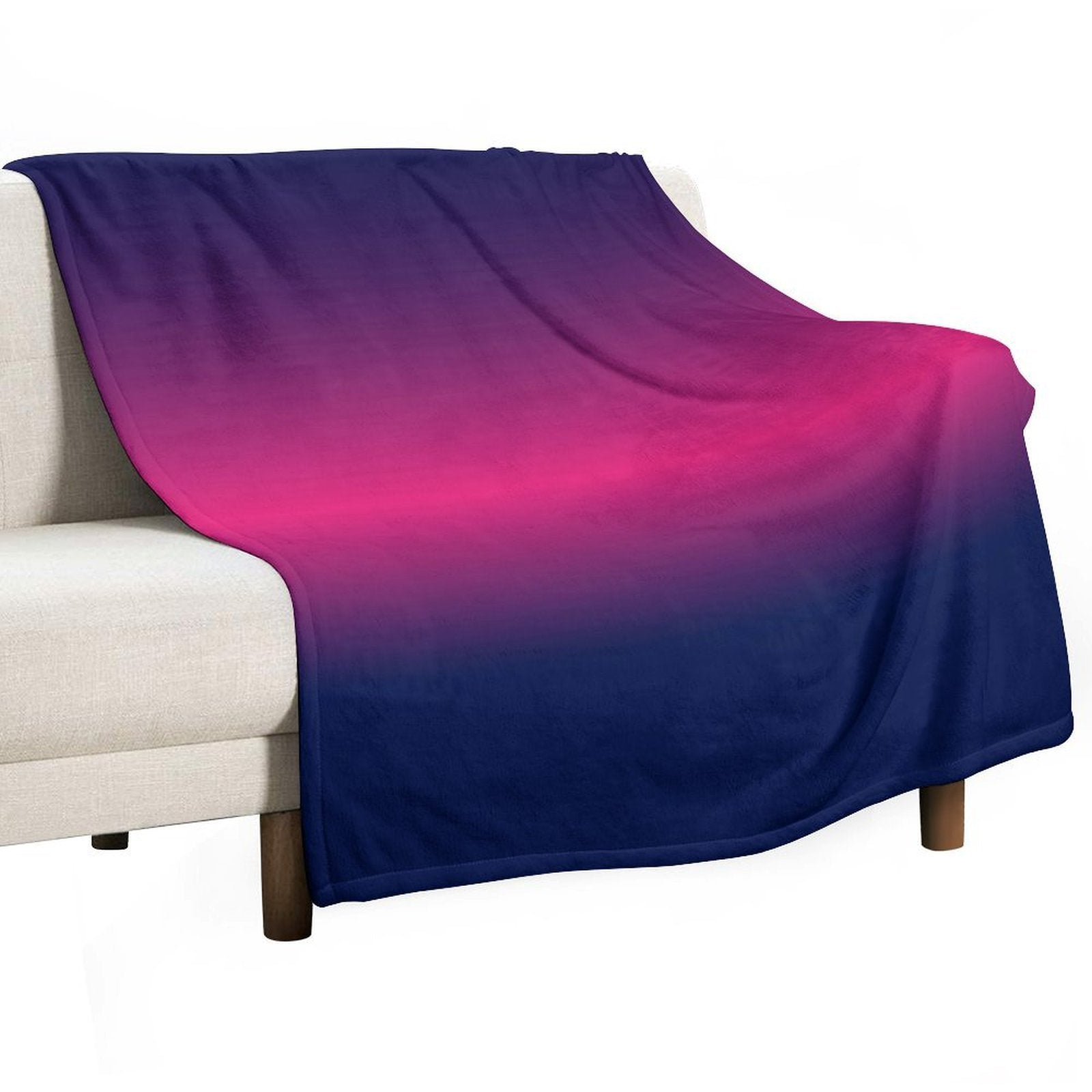 Synthwave Pantone Gradient Gift-ready Throw Blanket