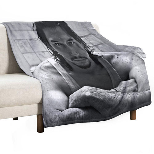 Adam Driver Sustainable Throw Blanket