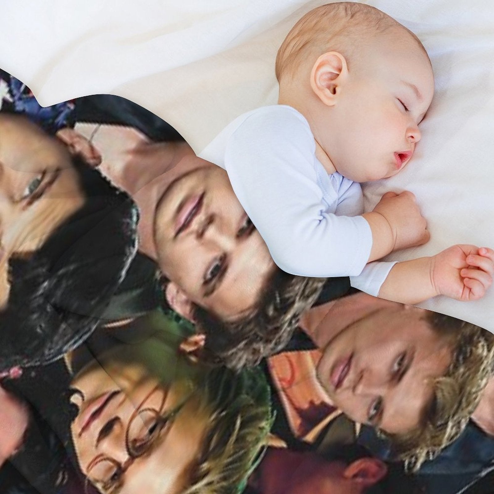 Austin Butler Photo Collage Versatility Throw Blanket