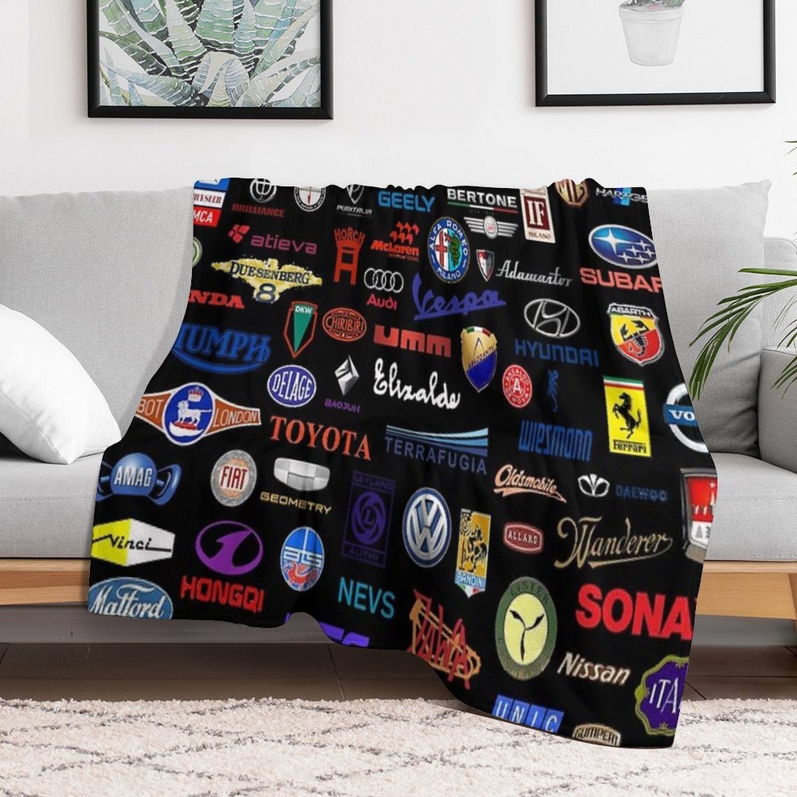Cars Quick-dry Throw Blanket