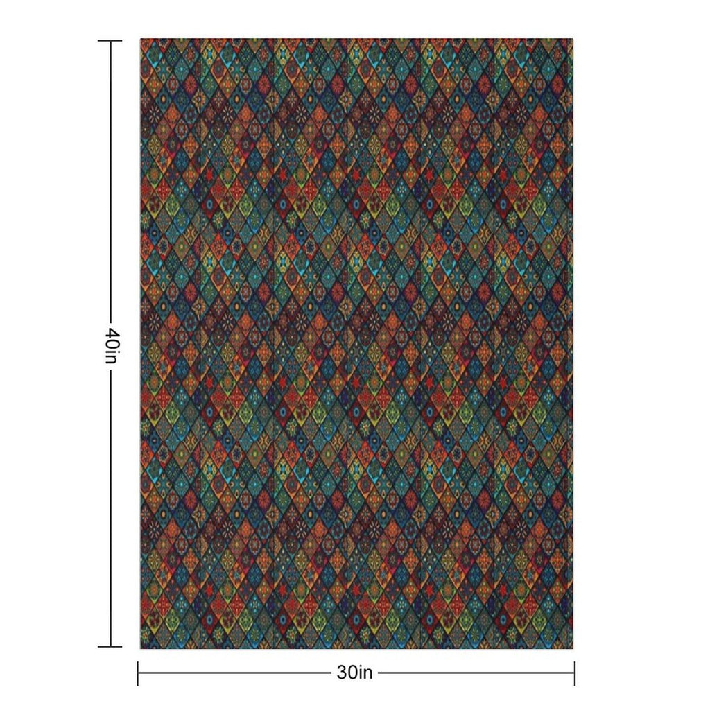 Unique Pattern Multi-functional Throw Blanket