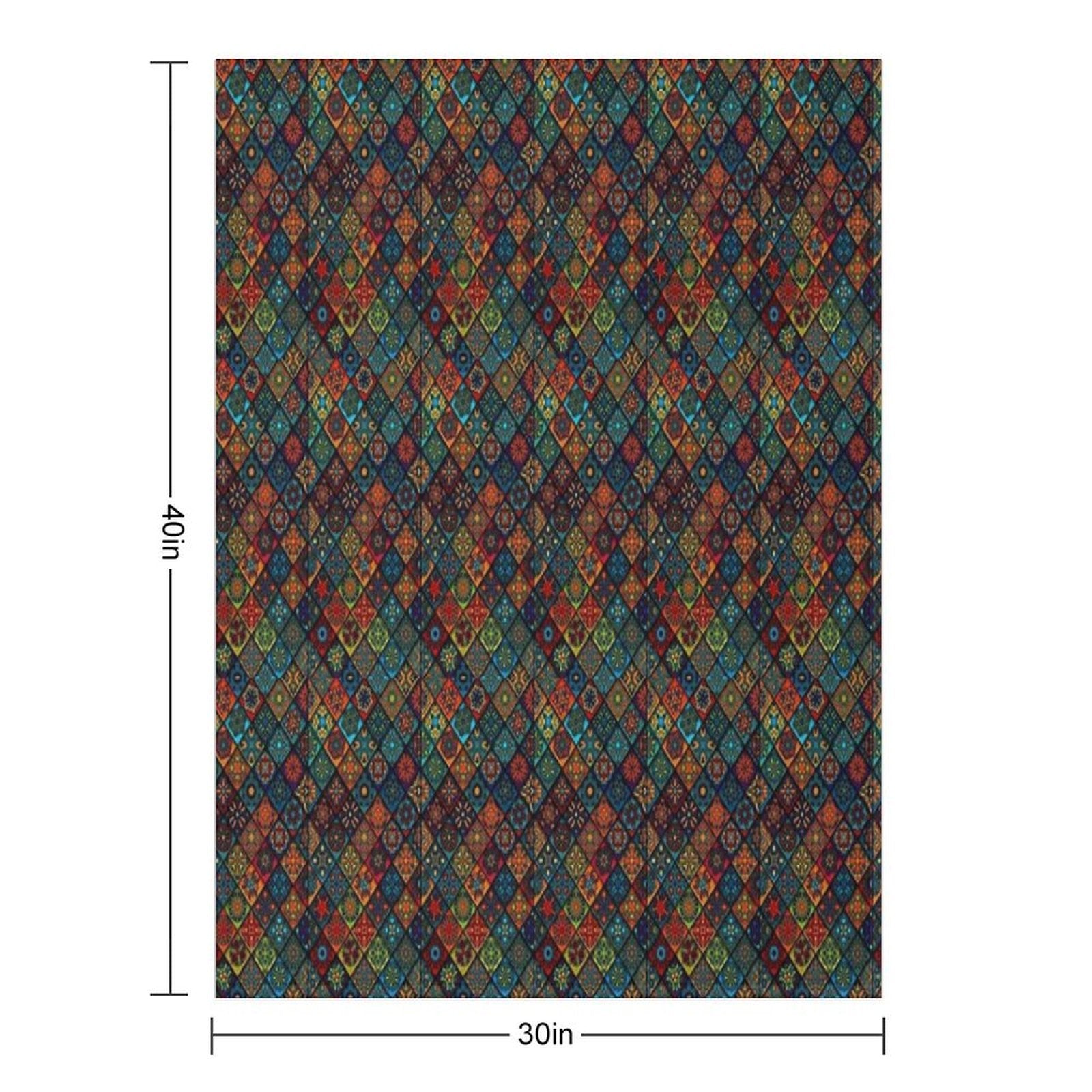 Unique Pattern Multi-functional Throw Blanket