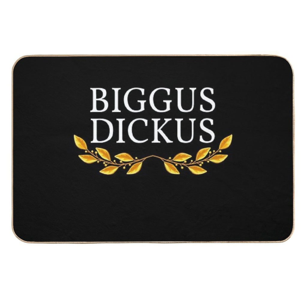 Biggus Dickus  Easy Maintenance Bath Mat