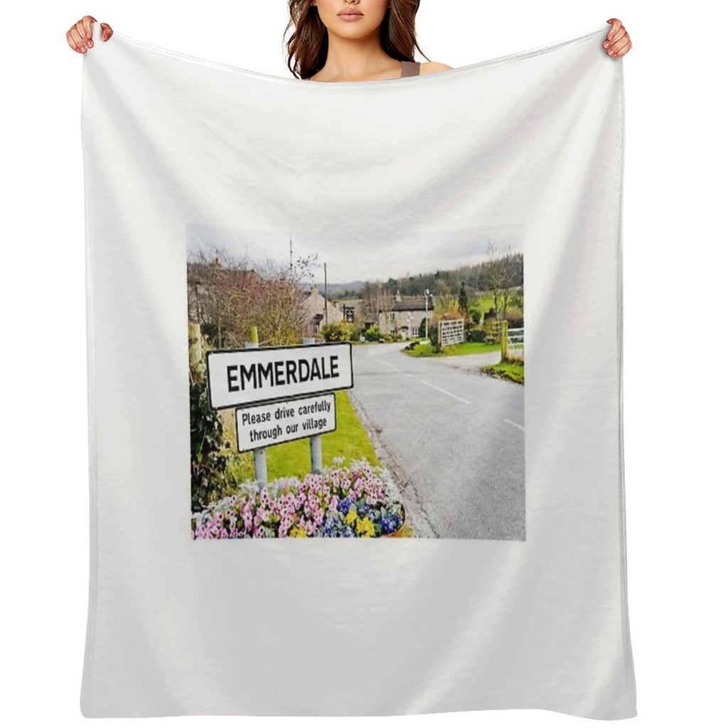 The Village Of Emmerdale Eco-conscious Throw Blanket