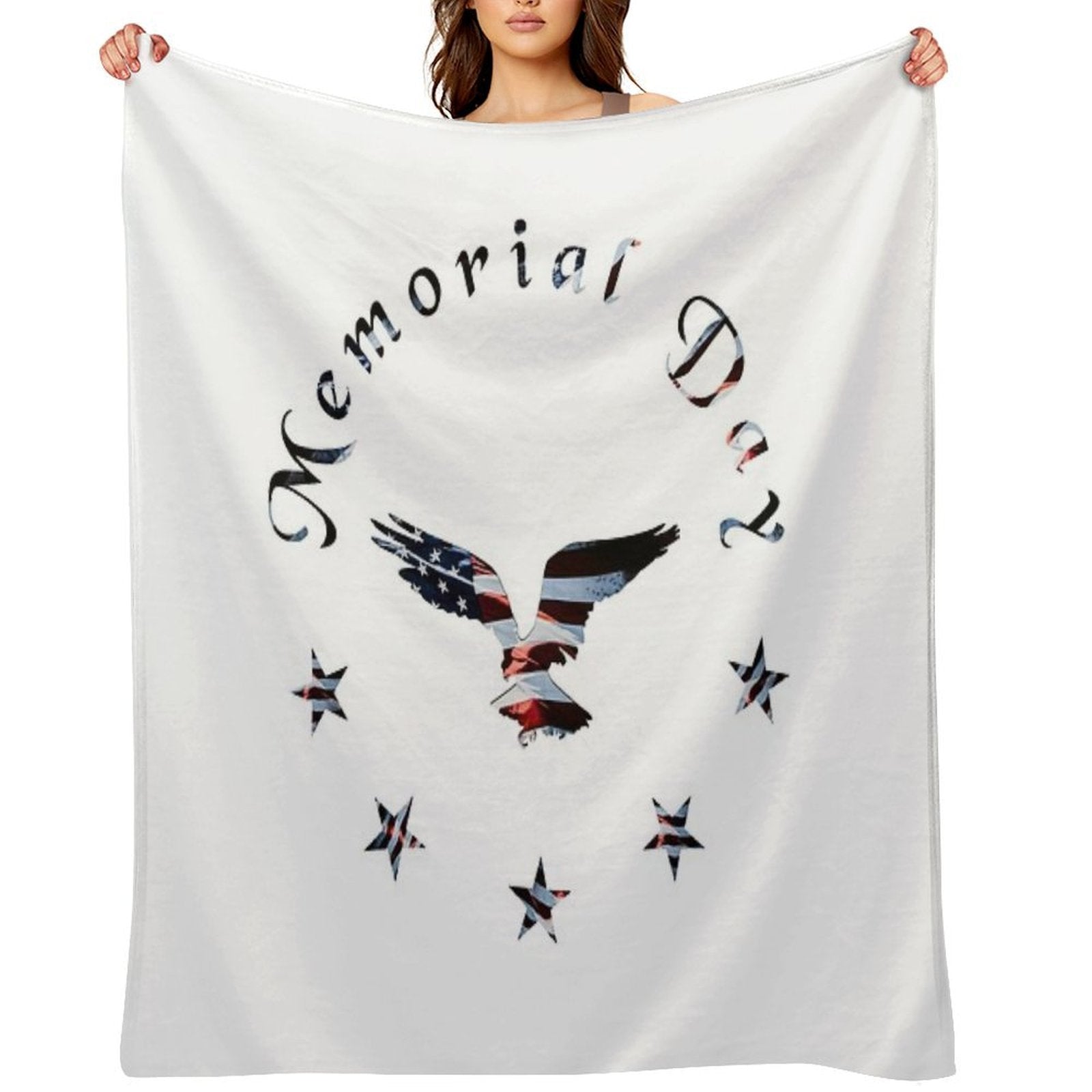 Memorial Day Anti-pilling Throw Blanket