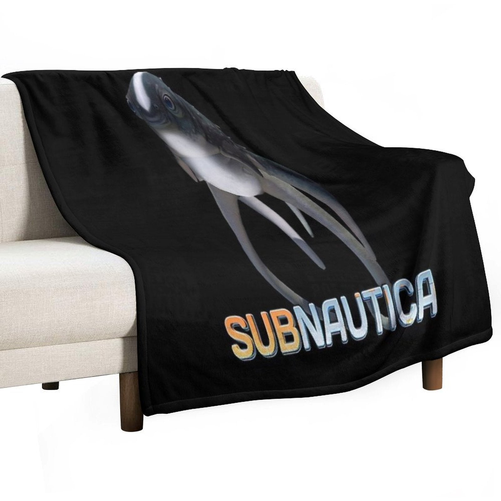 Subnautica - Cuddlefish Machine-washable Throw Blanket
