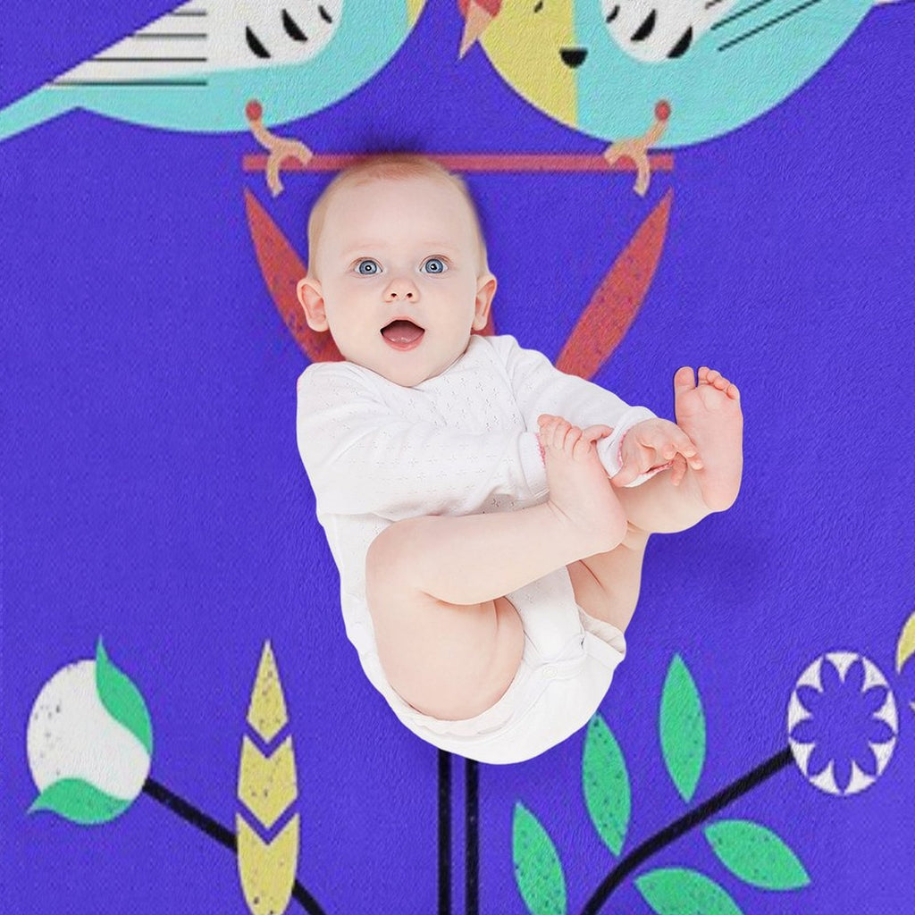 Dumpling And Roughy's Harper Party Wrinkle-free Throw Blanket