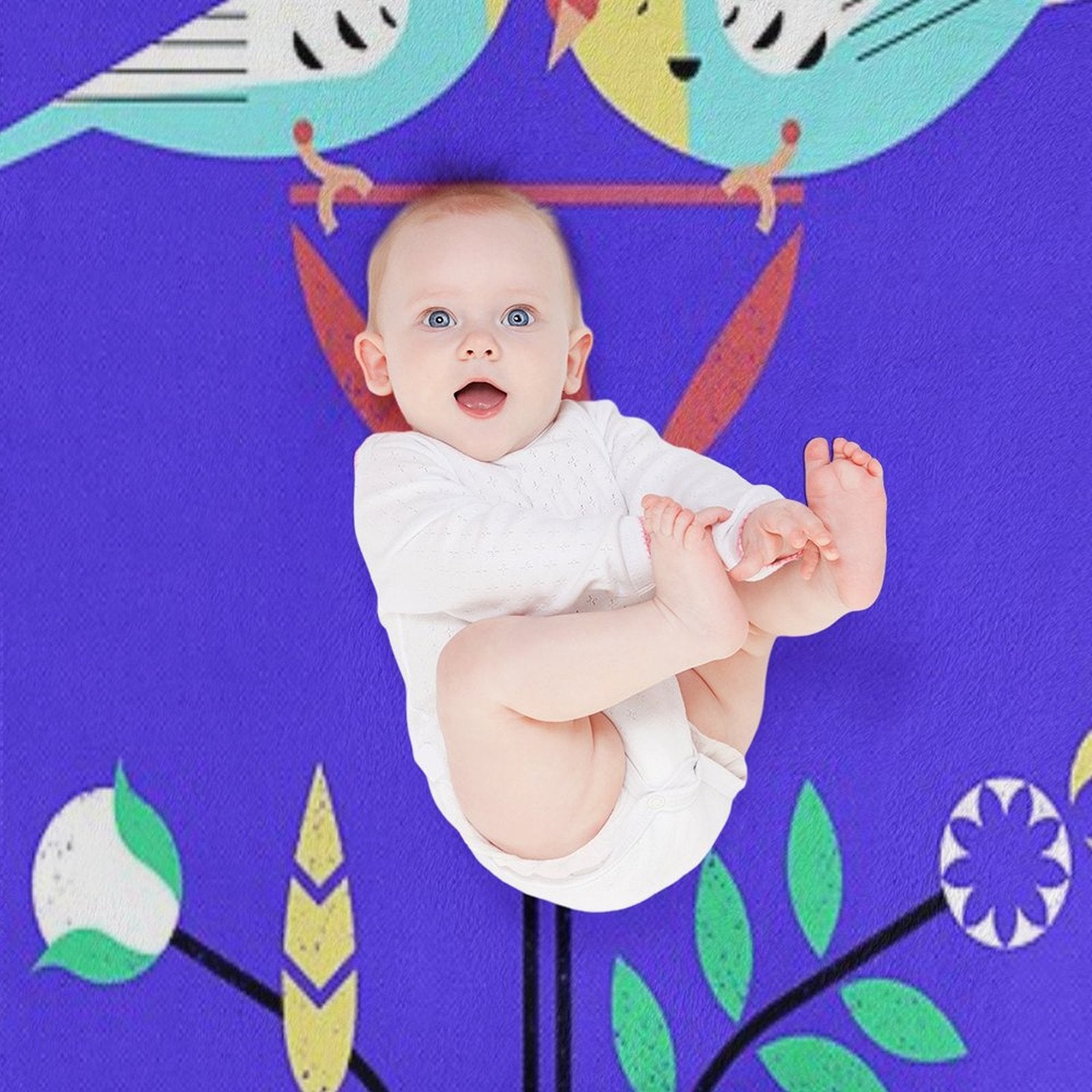 Dumpling And Roughy's Harper Party Wrinkle-free Throw Blanket