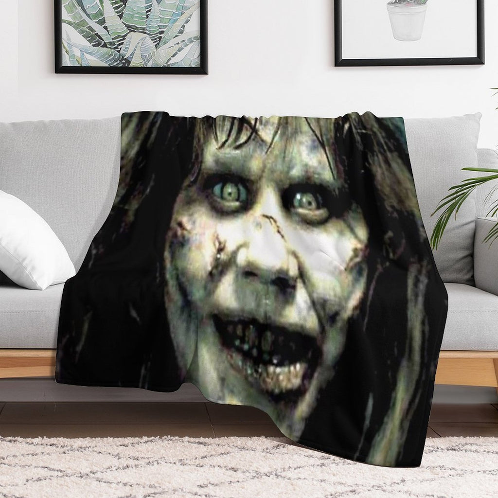 The Exorcist Horror Movie Eco-conscious Throw Blanket