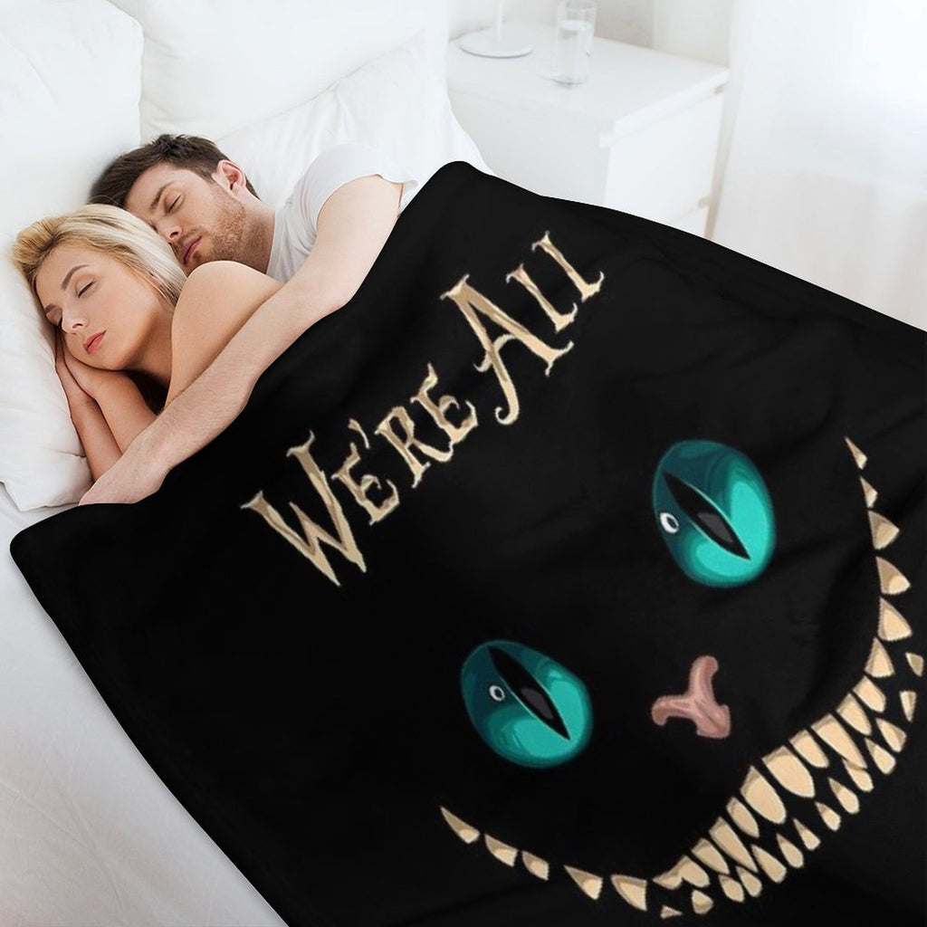 Alice In Wonderland All-season Throw Blanket