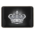 Crown - Grey 2  Fade-Resistant Bath Mat