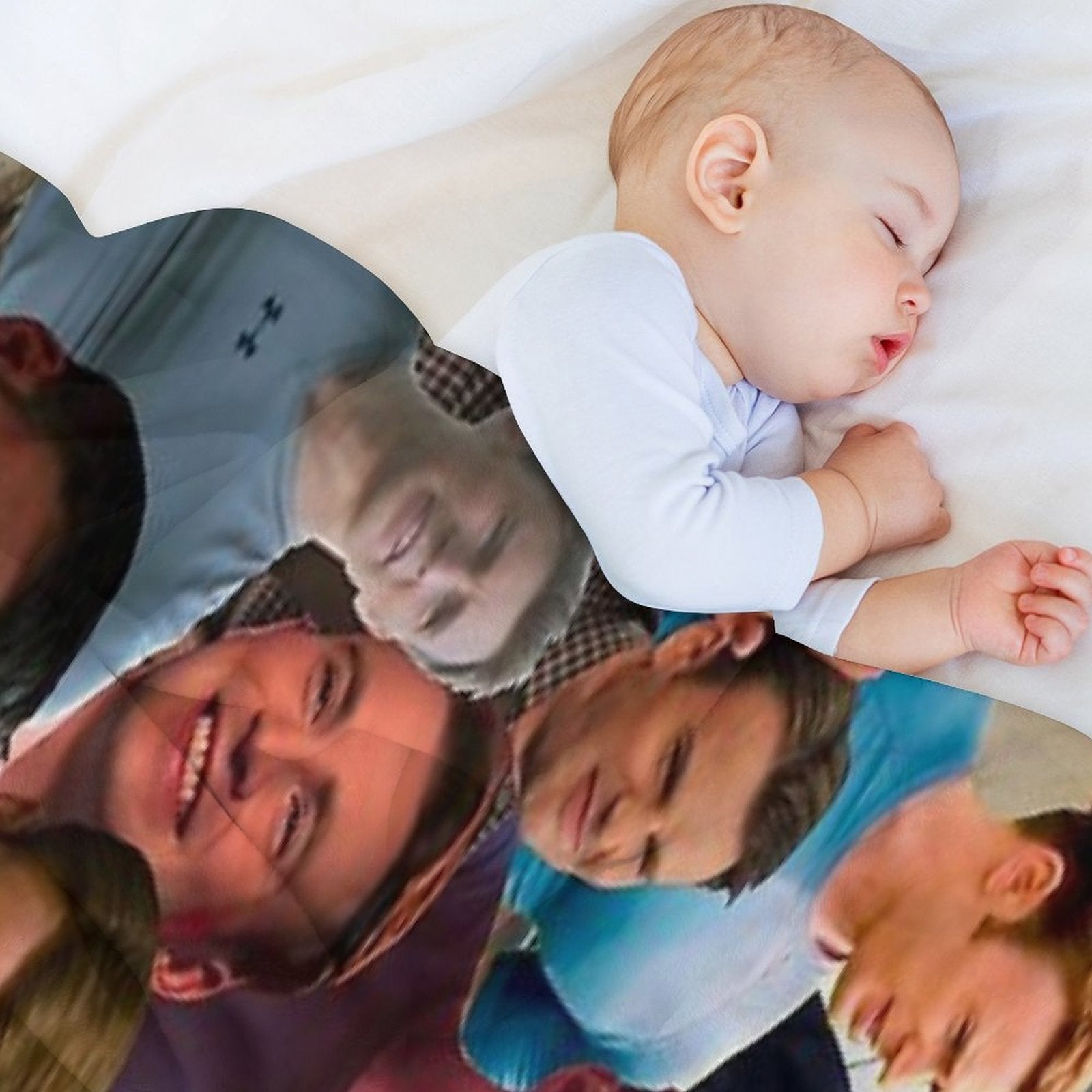 Chris Evans Photo Collage 2 Eco-conscious Throw Blanket