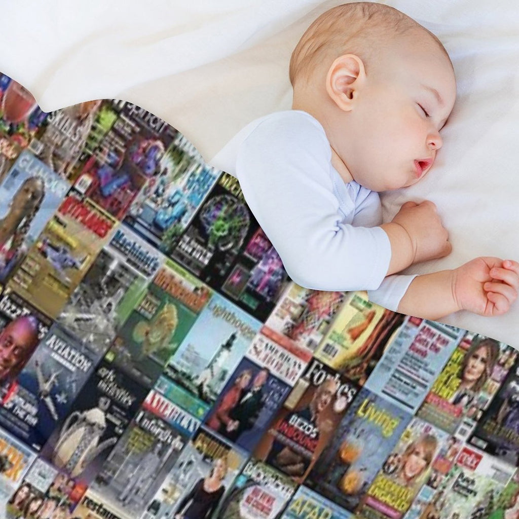 Magazines Eco-conscious Throw Blanket