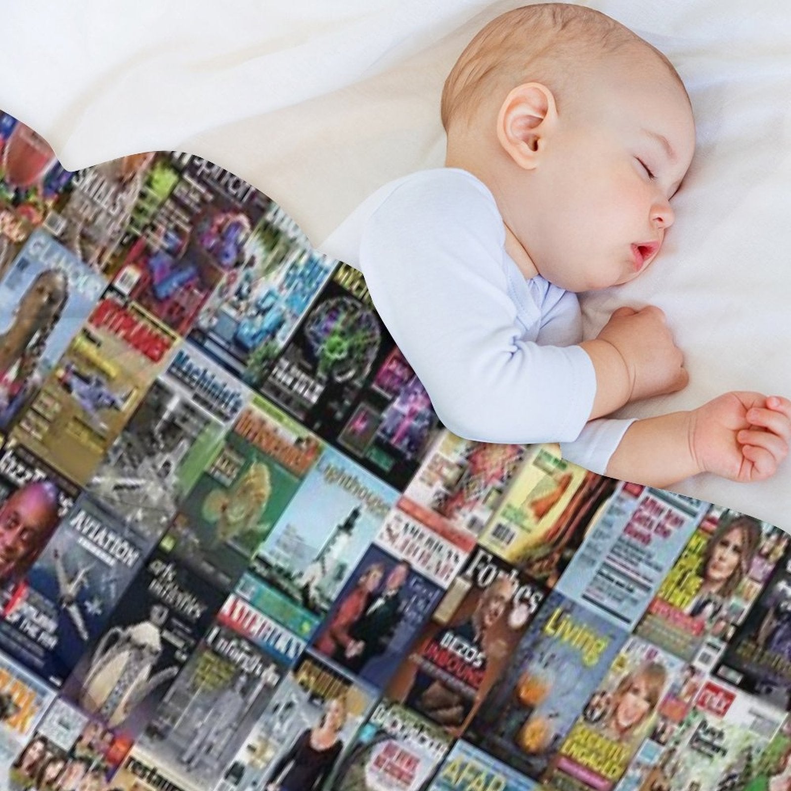 Magazines Eco-conscious Throw Blanket