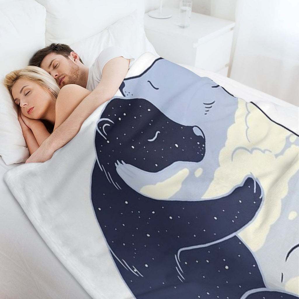 Day And Night All-season Throw Blanket