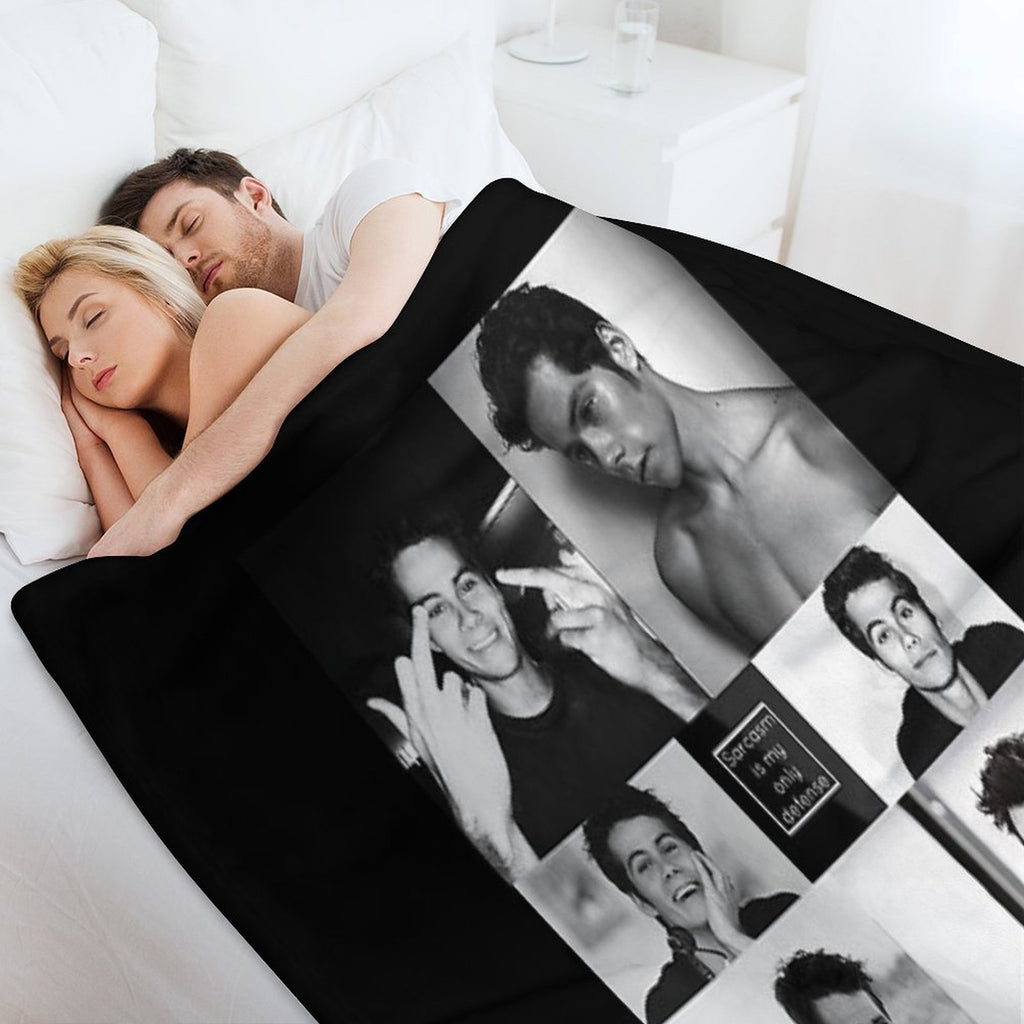 Dylan O'Brien Sustainable Throw Blanket