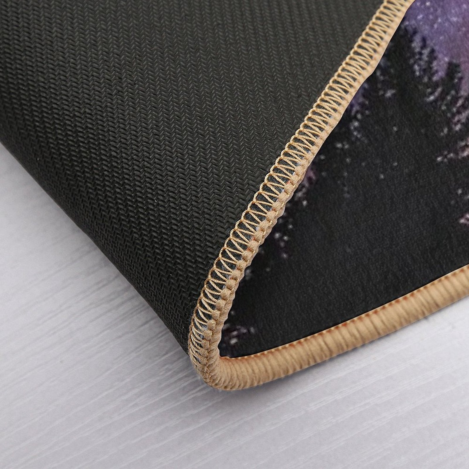 Anti Possession - Forest Starry Night Sky  Easy To Clean Bath Mat