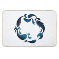 Aquatic Galaxy  Dirt-Trapping Bath Mat