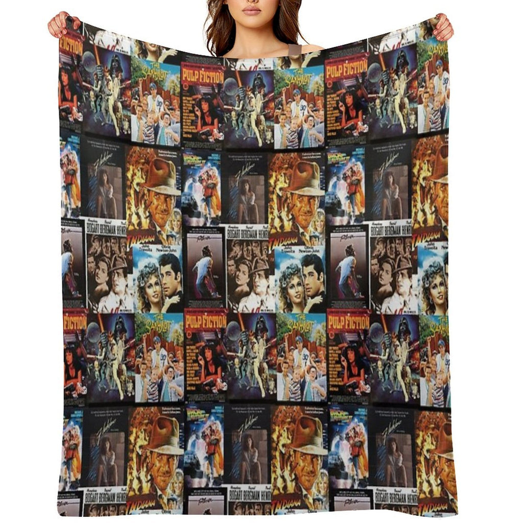 Classic Movies Plush Throw Blanket