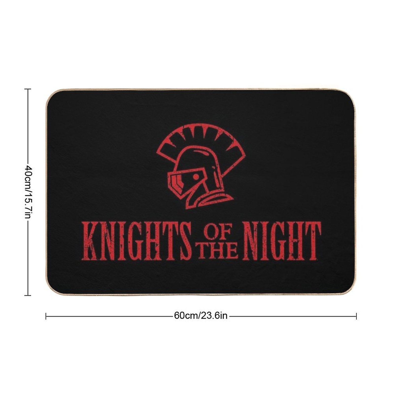 Knights of The Night  Rapid-Drying Bath Mat