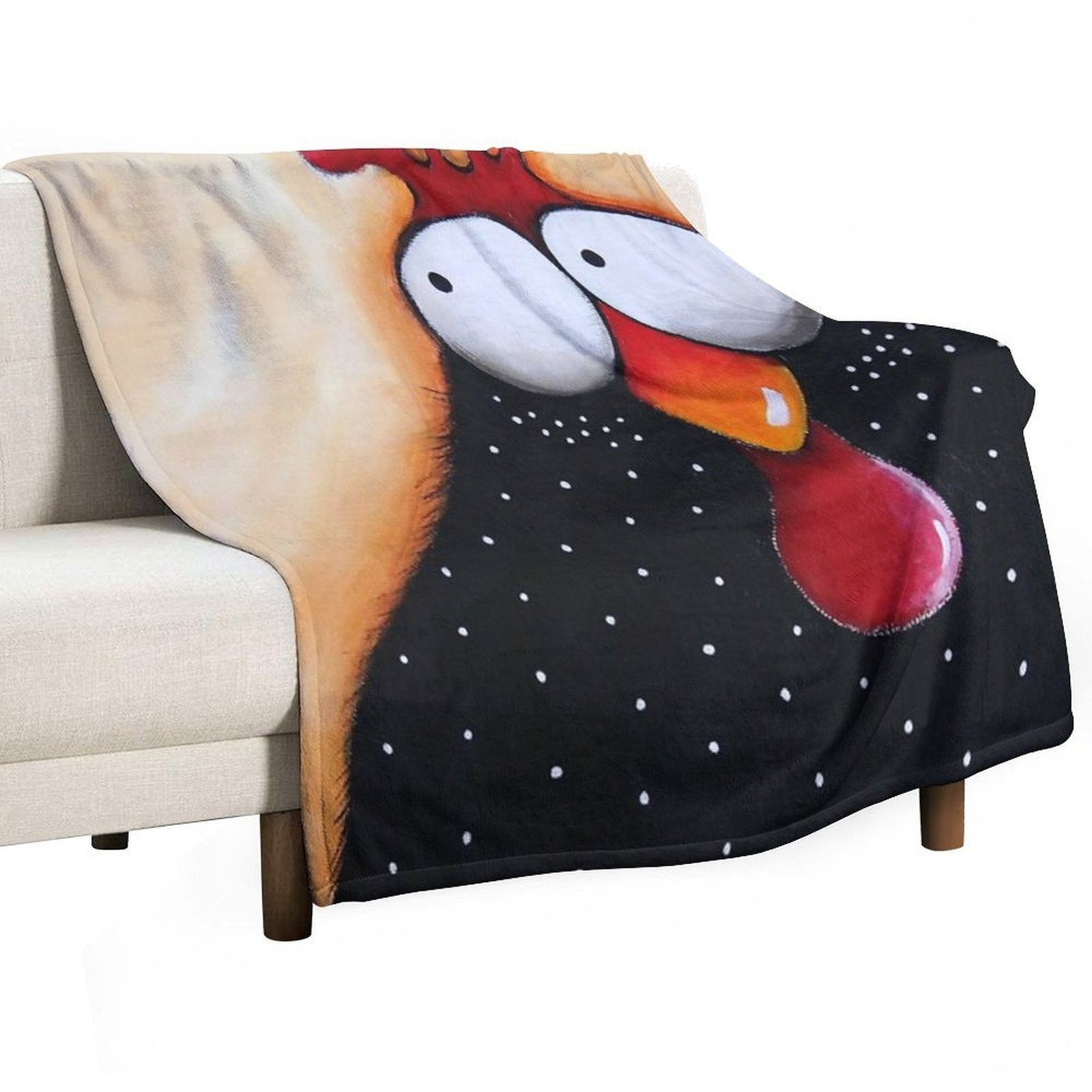Chicken Soup Quick-dry Throw Blanket