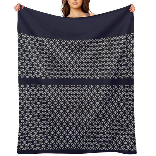 Patterns-64 Sustainable Throw Blanket