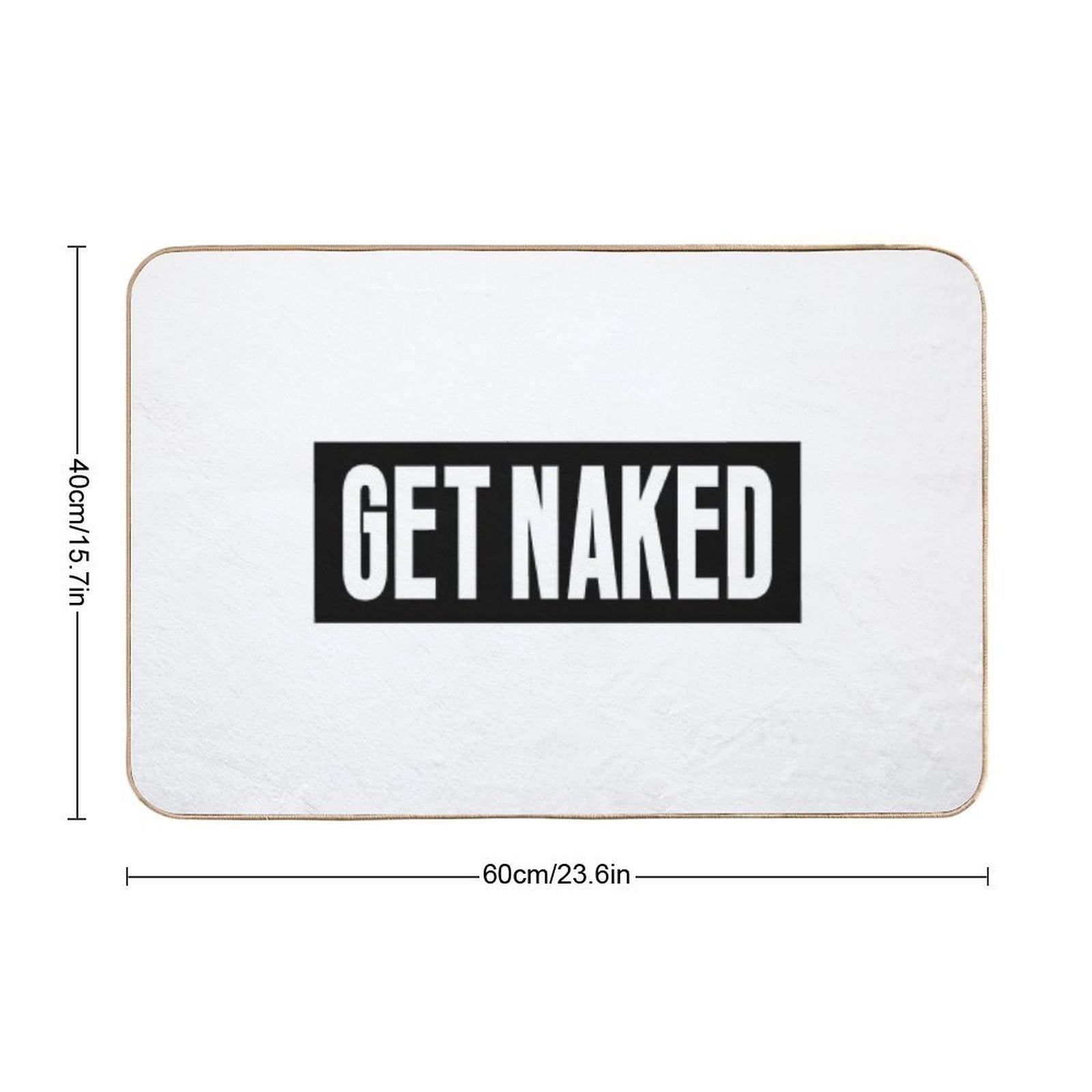 Get Naked  Anti-Trip Bath Mat