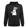 Thumbs Down Ghost Screaming Boo Disapproval Ghost Halloween Adjustable Hood Hoodie