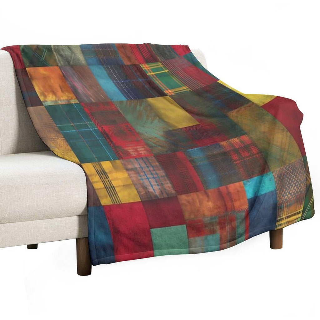 Eternity's Kaleidoscope Travel-friendly Throw Blanket
