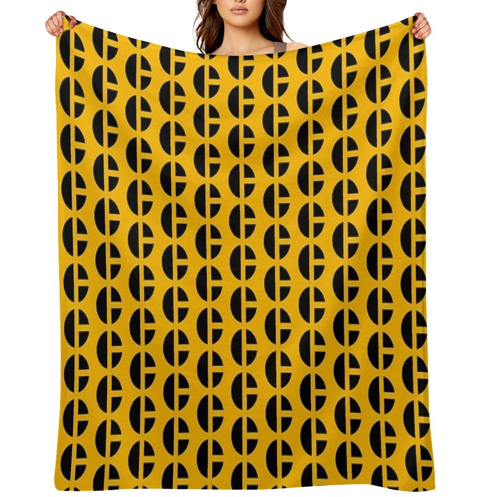 Caterpillar Logo - C Quick-dry Throw Blanket