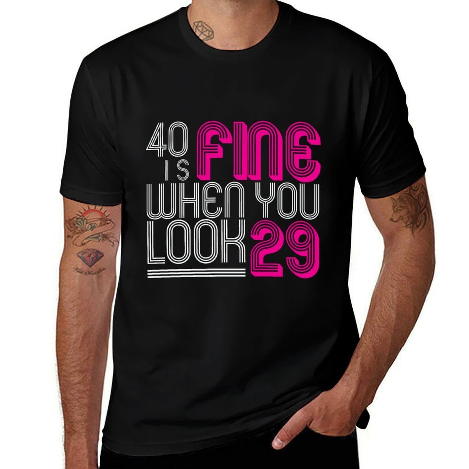 40th Birthday Gifts for Her Women Age 40 Year Old Mom 1982  Classic T-Shirt
