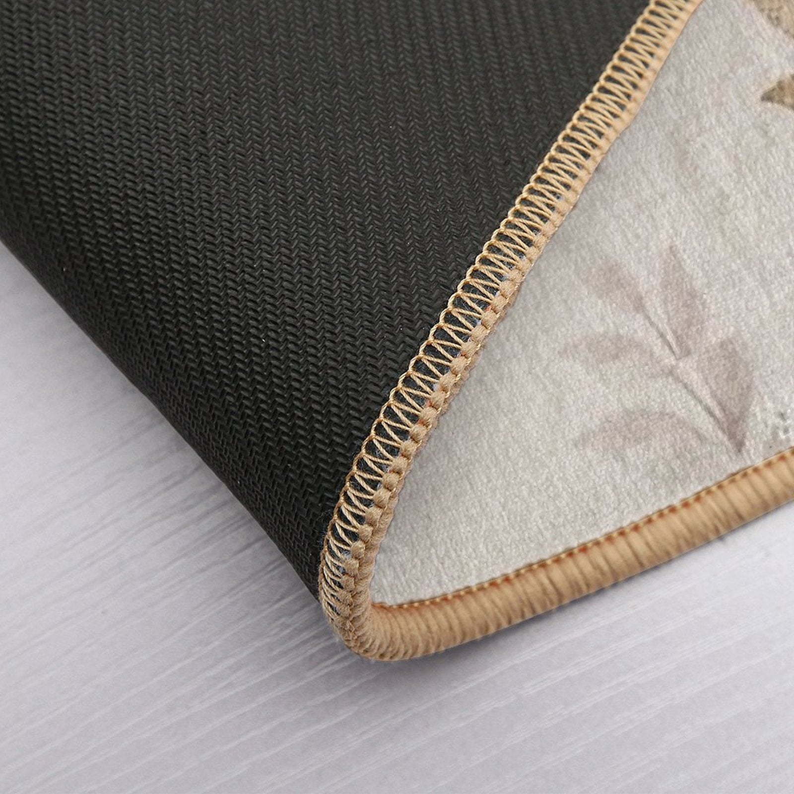 Gold Leaf Print  Versatile Bath Mat