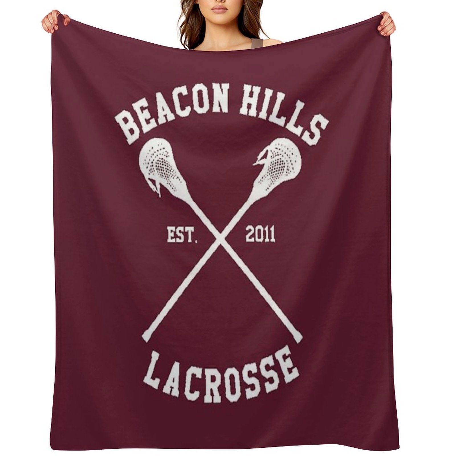 Beacon Hills Lacrosse - Teen Wolf Multi-functional Throw Blanket