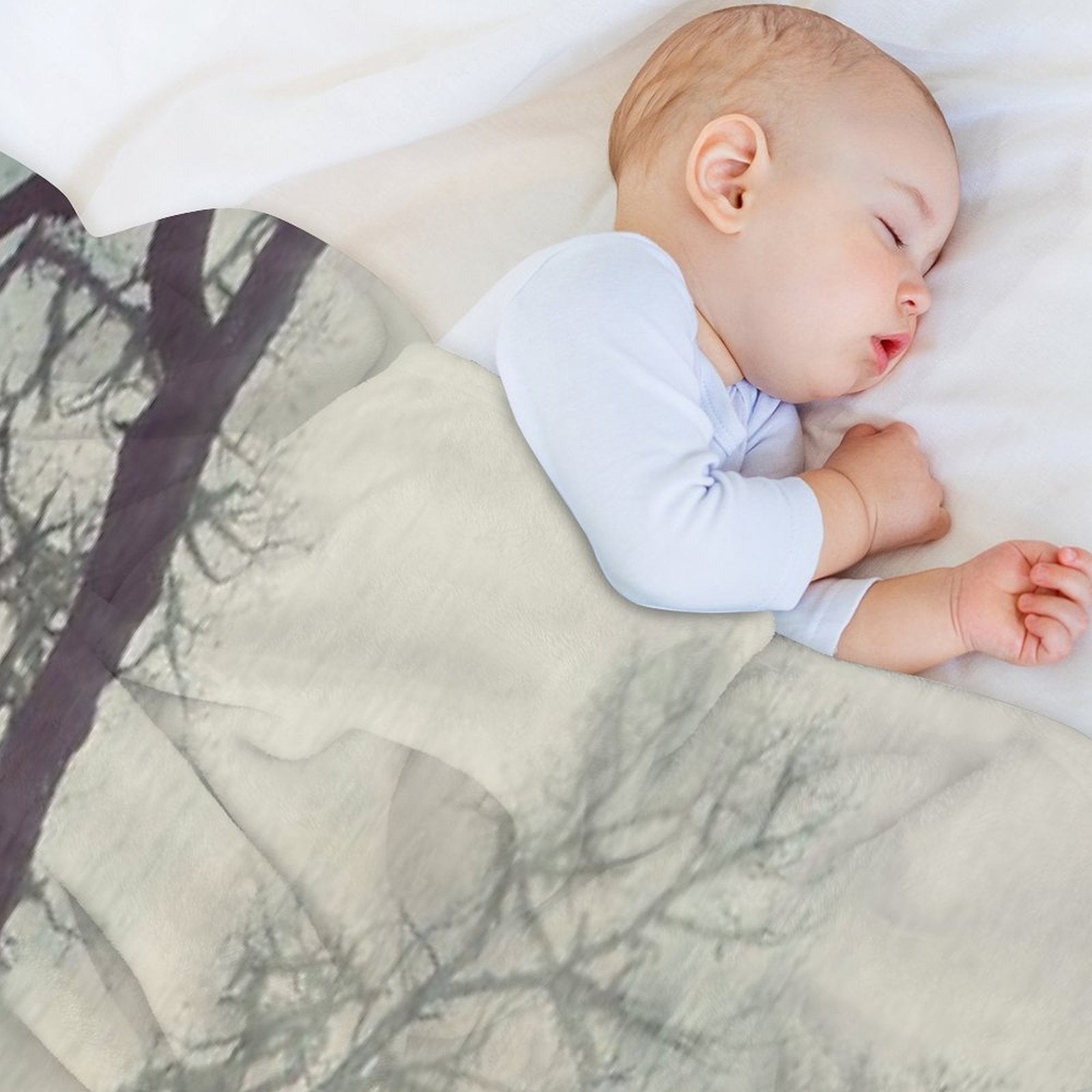 Silent Anticipation Velvety-soft Throw Blanket
